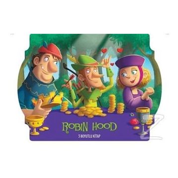 Robin Hood (3 Boyutlu Kitap) - Kolektif