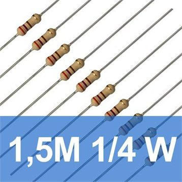 Robocombo 10 Adet 1.5M 1/4 W Direnç
