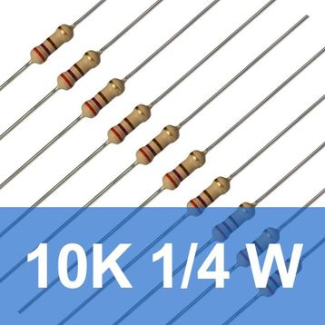 Robocombo 10 Adet 10K 1/4 W Direnç