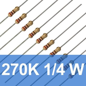 Robocombo 10 Adet 270K 1/4 W Direnç