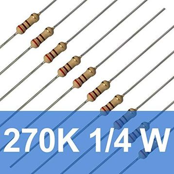 Robocombo 10 Adet 270K 1/4 W Direnç