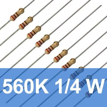 Robocombo 10 Adet 560K 1/4 W Direnç