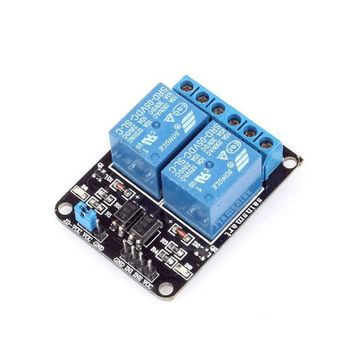 Robocombo 12V 2 Kanal Röle Kartı 2 Kontak Röle Modülü