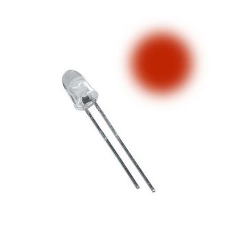 Robocombo 2 Pin 5 mm Flaşör Kırmızı Led