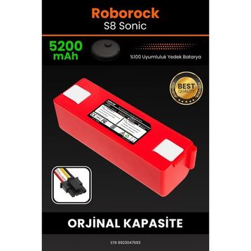 Roborock S8 Sonic 5200 Mah Robot Süpürge Batarya