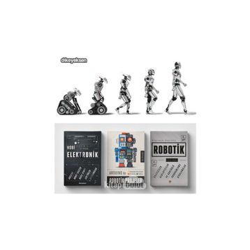 Robot Programlama Seti - 3 Kitap - Akın Akçaoğlu