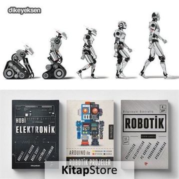 Robot Programlama Seti - 3 Kitap - Akın Akçaoğlu