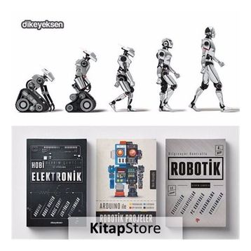 Robot Programlama Seti - 3 Kitap - Akın Akçaoğlu