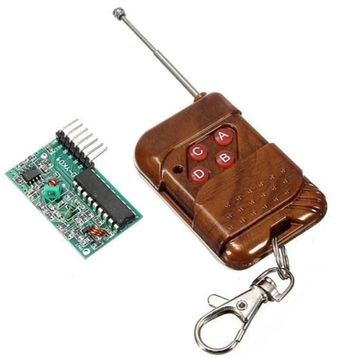 Robotistan 4 Kanal 315 Mhz RF Alıcı ve Verici Kablosuz Kontrol Modülü