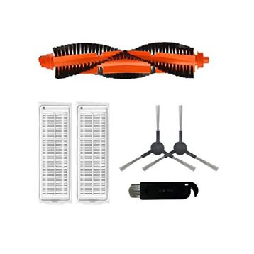 Robotyedek Xiaomi Mop Pro Styj02ym Siyah Uyumlu 6 Parça Yedek Mopsuz Fırça Hepa Filtre