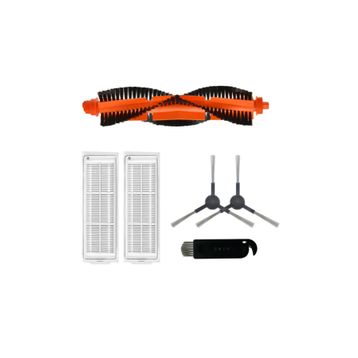 Robotyedek Xiaomi Mop Pro Styj02ym Siyah Uyumlu 6 Parça Yedek Mopsuz Fırça Hepa Filtre