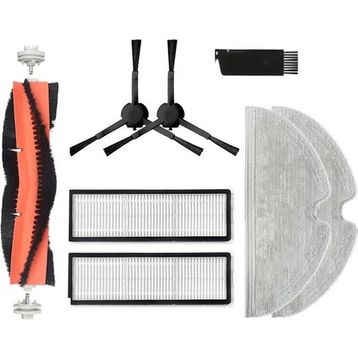 Robotyedek Xiaomi Robot Vacuum Mop Pro Uyumlu 2 Adet Yan Fırça + 2 Adet Hepa Filtre