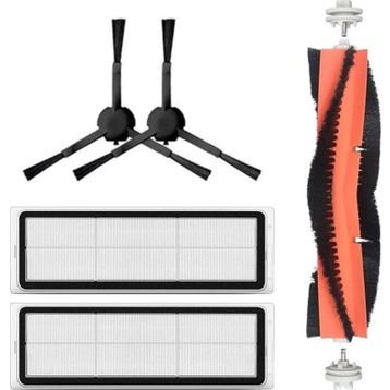 Robotyedek Xiaomi Vacuum Mop 2 Ultra Uyumlu 5 Parça Yedek Mopsuz Fırça Filtre