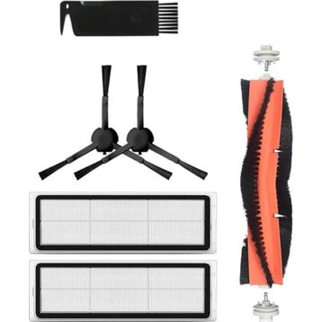 Robotyedek Xiaomi Vacuum Mop 2 Ultra Uyumlu 6 Parça Yedek Mopsuz Fırça Filtre