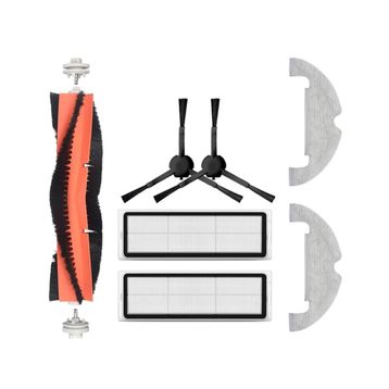 Robotyedek Xiaomi Vacuum Mop 2 Ultra Uyumlu 7 Parça Yedek Fırça Filtre Mop