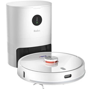 Robx R7 Beyaz Robot Süpürge