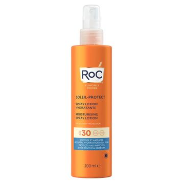 Roc Soleil Protect 30 Faktör Nemlendirici Tüm Cilt Tipleri İçin 200 ml Renksiz Güneş Koruyucu Losyon