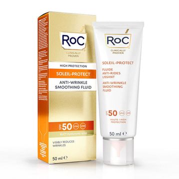 ROC Soleil-Protect Kırışıklık Karşıtı SPF50+ 50 ml Yüz Güneş Kremi