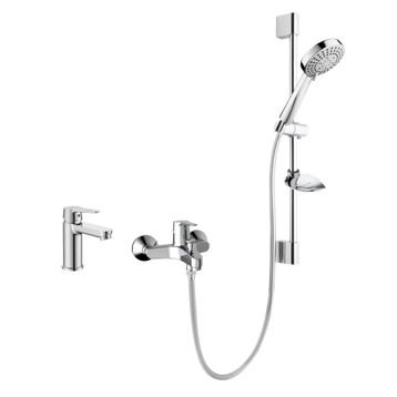 Roca Krom A5DA57EC0K Esteria Pack Eco 3'lü Banyo Seti