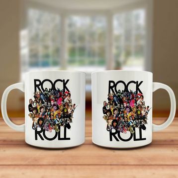 Rock Roll Sanatçıları Kupa Bardak