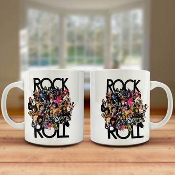 Rock Roll Sanatçıları Kupa Bardak