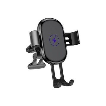 Rock W31 15 W Gravity Kablosuz Şarjlı Siyah Araç İçi Telefon Tutucu