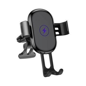Rock W31 15 W Gravity Kablosuz Şarjlı Siyah Araç İçi Telefon Tutucu