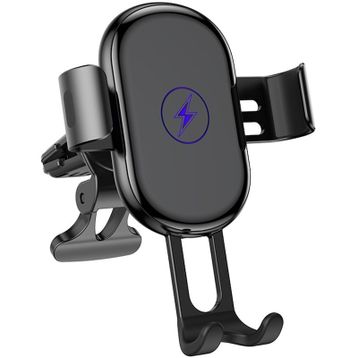 Rock W31 15 W Gravity Kablosuz Şarjlı Siyah Araç İçi Telefon Tutucu