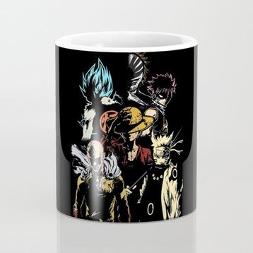 Rock'n Fox Naruto Anime Tasarım Kupa Bardak