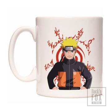 Rock'n Fox Naruto Anime Tasarım Kupa Bardak