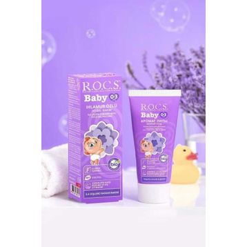 Rocs Baby 0-3 Yaş 45 ml Ihlamur Özlü Florürsüz Diş Macunu