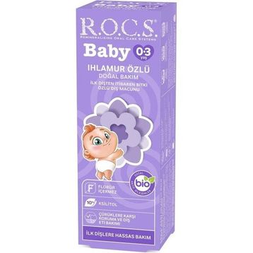 Rocs Baby 0-3 Yaş 45 ml Ihlamur Özlü Florürsüz Diş Macunu