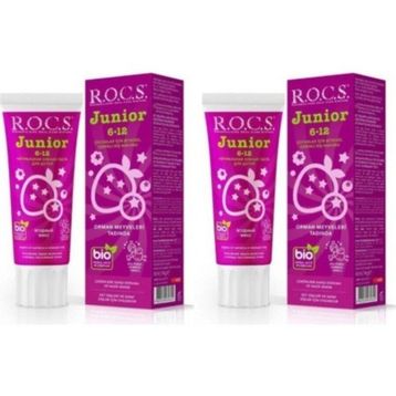 Rocs Orman Meyveli 2x60 ml Çocuk Diş Macunu