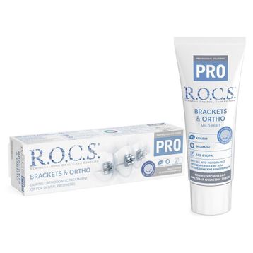 Rocs Pro Ortho Bracket Hafif Naneli 60 ml Diş Macunu