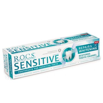 Rocs Sensitive Hassas Dişler İçin Beyazlatırıcı 75 ml Diş Macunu