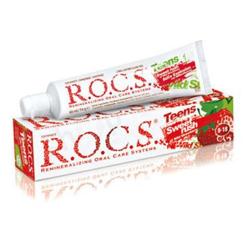 Rocs Teens Yaban Çileği 60 ml Diş Macunu