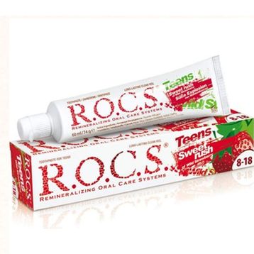 Rocs Teens Yaban Çileği 74 ml Diş Macunu