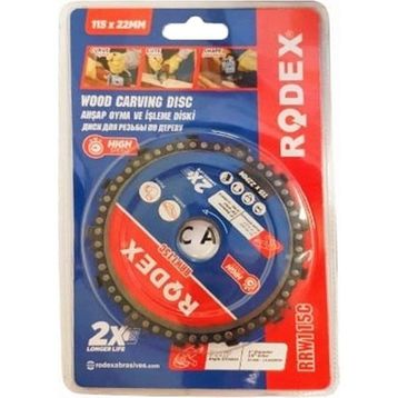 Rodex RRW115C 115 mm Ahşap Oyma İşleme Diski