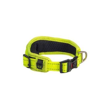 Rogz Utility Gevoerde Halsband Dolgulu Sarı 4x48-70 cm Köpek Boyun Tasması