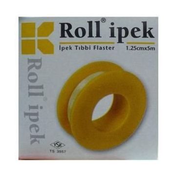 Roll 1.25cm x 5m İpek Tıbbi Flaster