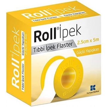 Roll 1.25cm x 5m İpek Tıbbi Flaster
