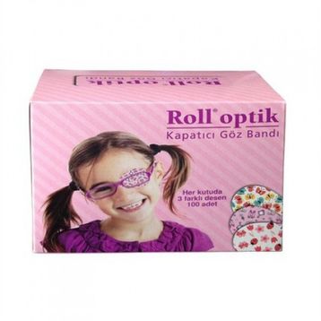 Roll 100'lü Kız Çocuk Göz Pedi