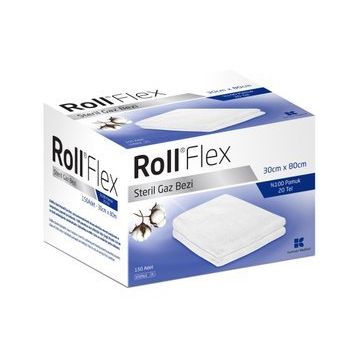 Roll 30 cm x 80 cm 1 Adet Flex Steril Gazlı Bez