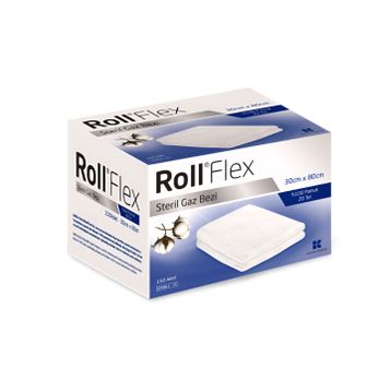 Roll 30 cm x 80 cm 150 Adet Flex Steril Gazlı Bez