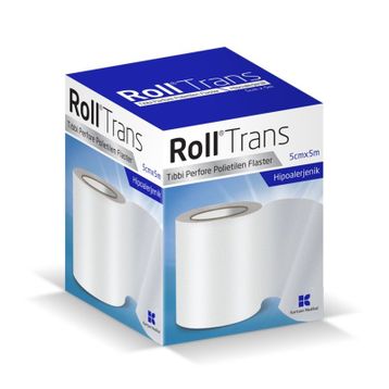 Roll 5 cm x 5 mt Tıbbi Perfore Polietilen Flaster