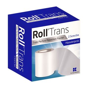 Roll 5 cm x 5 mt Tıbbi Perfore Polietilen Flaster
