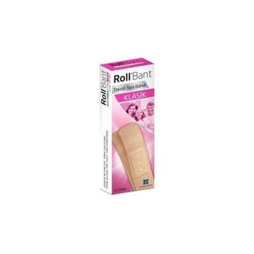 Roll Bant Tekstil Klasik 10'lu Yara Bandı