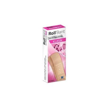 Roll Bant Tekstil Klasik 10'lu Yara Bandı