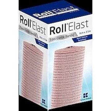Roll Elast Ten Rengi 8 cm x 3.5 m Bandaj