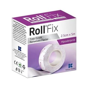 Roll Fix 2.5 cm x 5 mt Hipoalerjenik Esnek Fix Flaster